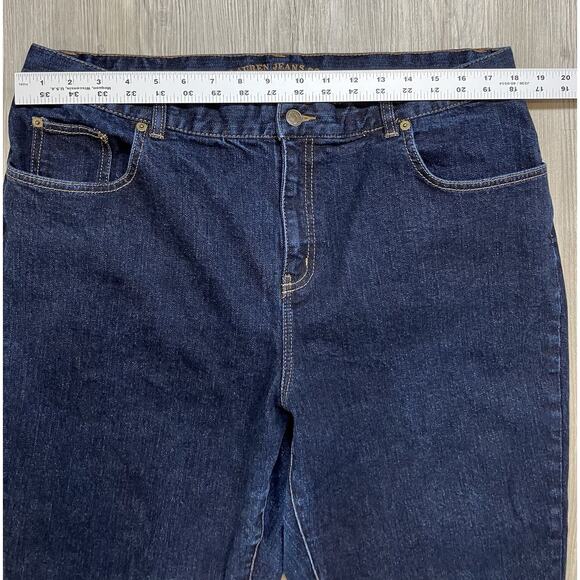 Lauren Jeans Co Ralph Lauren Classic Straight Jeans Women’s Size 16W - Picture 2 of 11